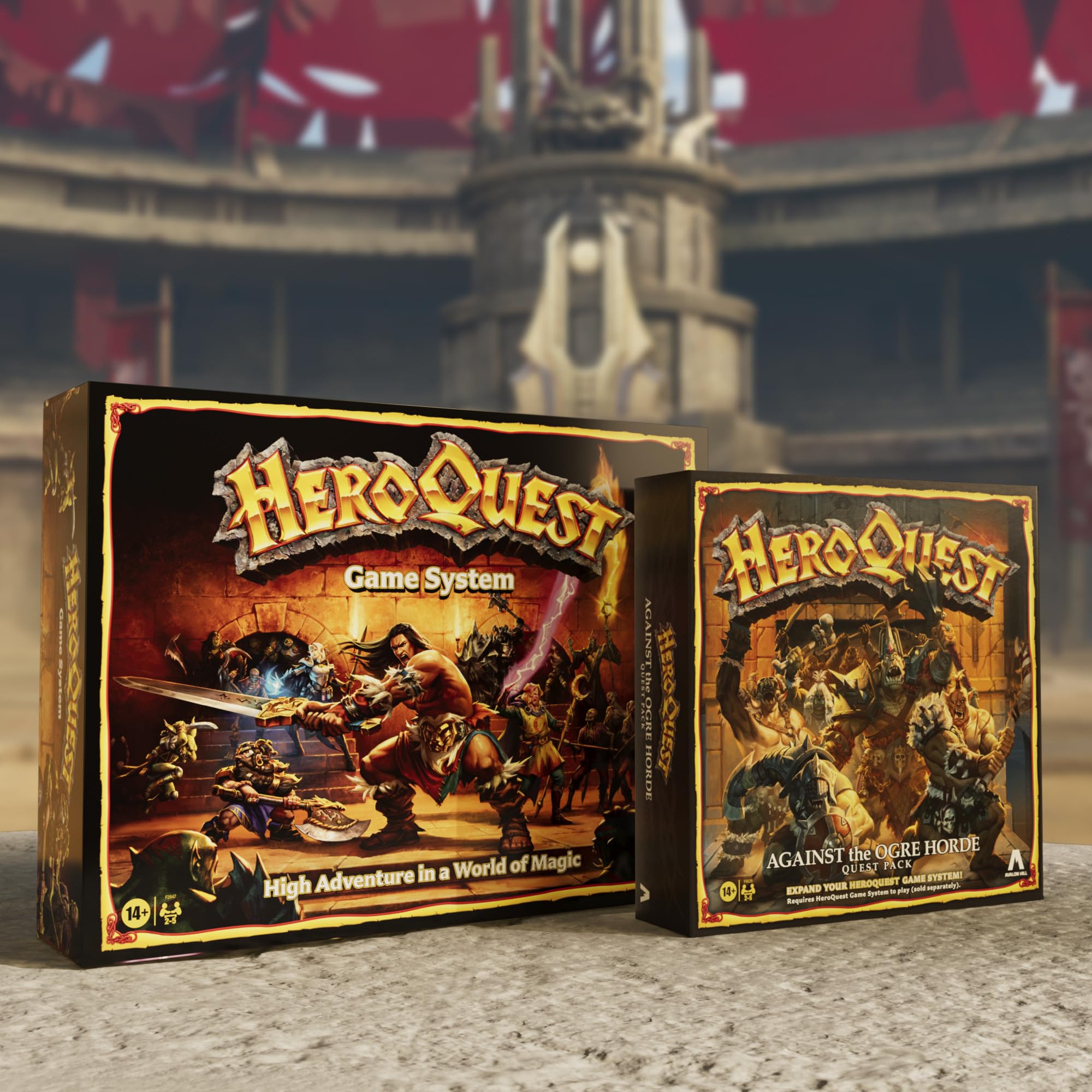 Avalon Hill Heroquest Against The Ogre Horde Quest Pack | Roleplaying Game | Ages 14+ | 2 to 5 Players | Requires HeroQuest Game System to Play, Multicolor, Pack 1 - Image 10