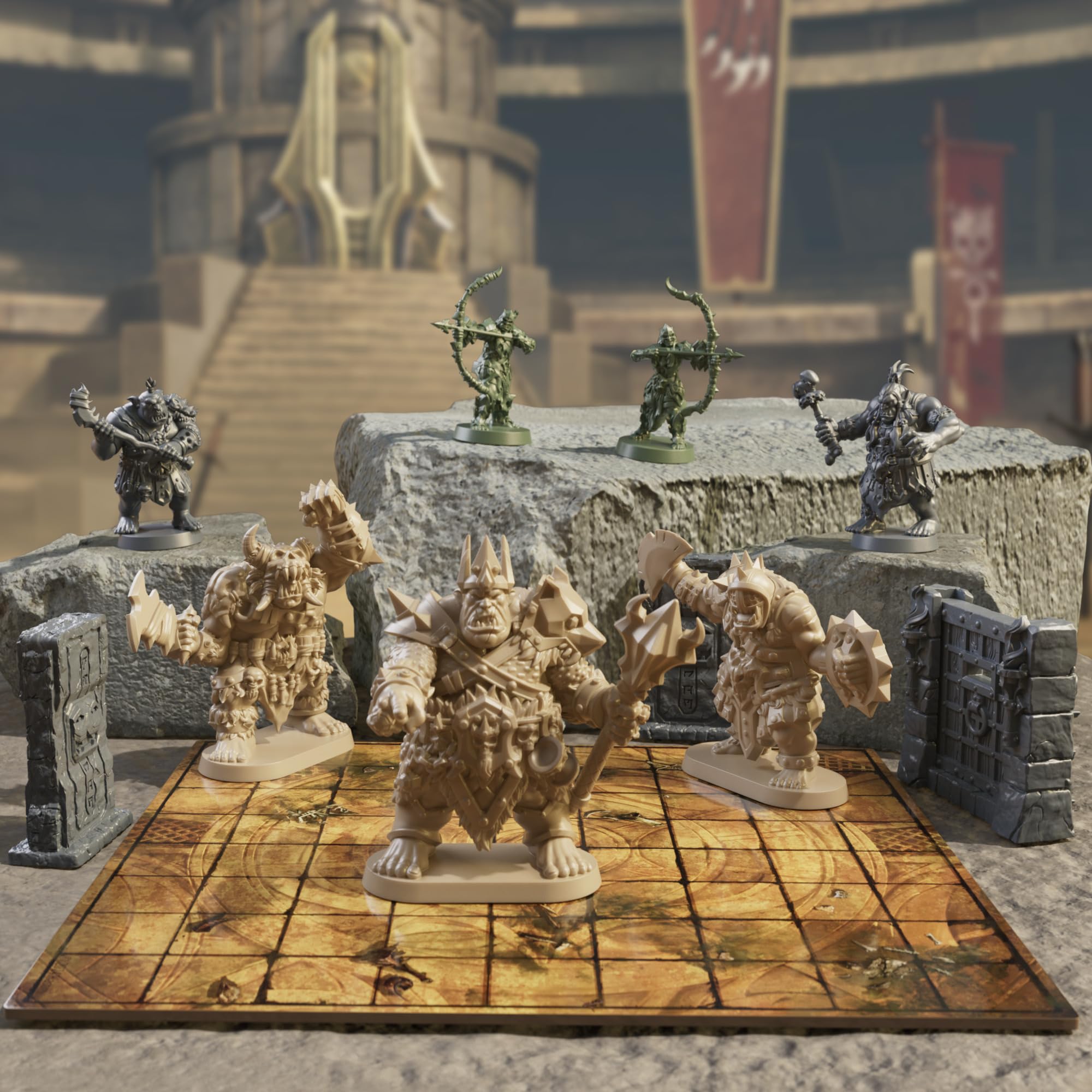 Avalon Hill Heroquest Against The Ogre Horde Quest Pack | Roleplaying Game | Ages 14+ | 2 to 5 Players | Requires HeroQuest Game System to Play, Multicolor, Pack 1 - Image 5