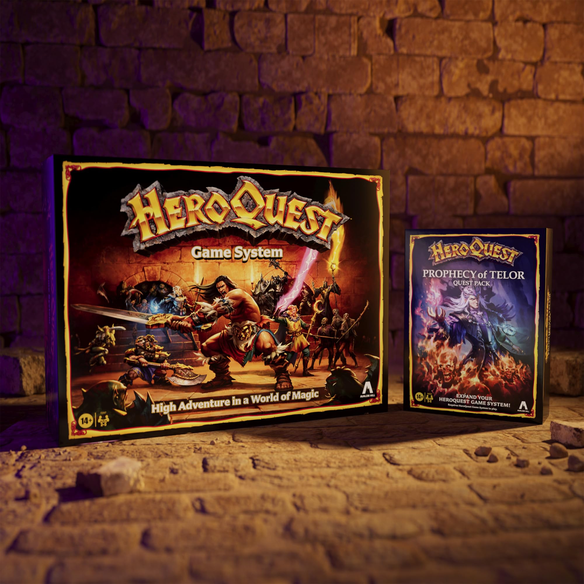 Avalon Hill HeroQuest Prophecy of Telor Quest Pack, Requires HeroQuest Game System to Play, Dungeon Crawler Games, Ages 14+, 2-5 Players, Strategy Games - Image 10