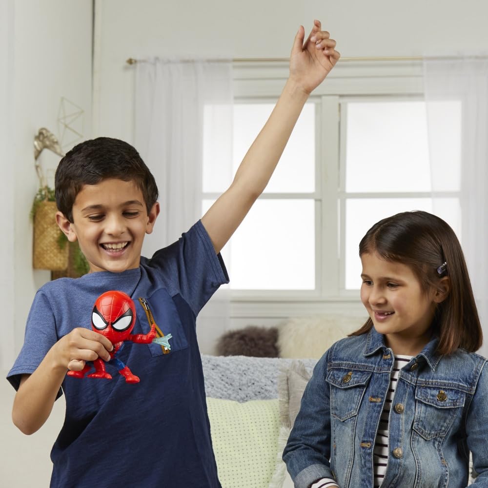 Hasbro Gaming Bop It! Marvel Spider-Man Edition Game, Spider Man Game, Marvel Toys, 1 or More Players, Ages 8 and Up - Image 10