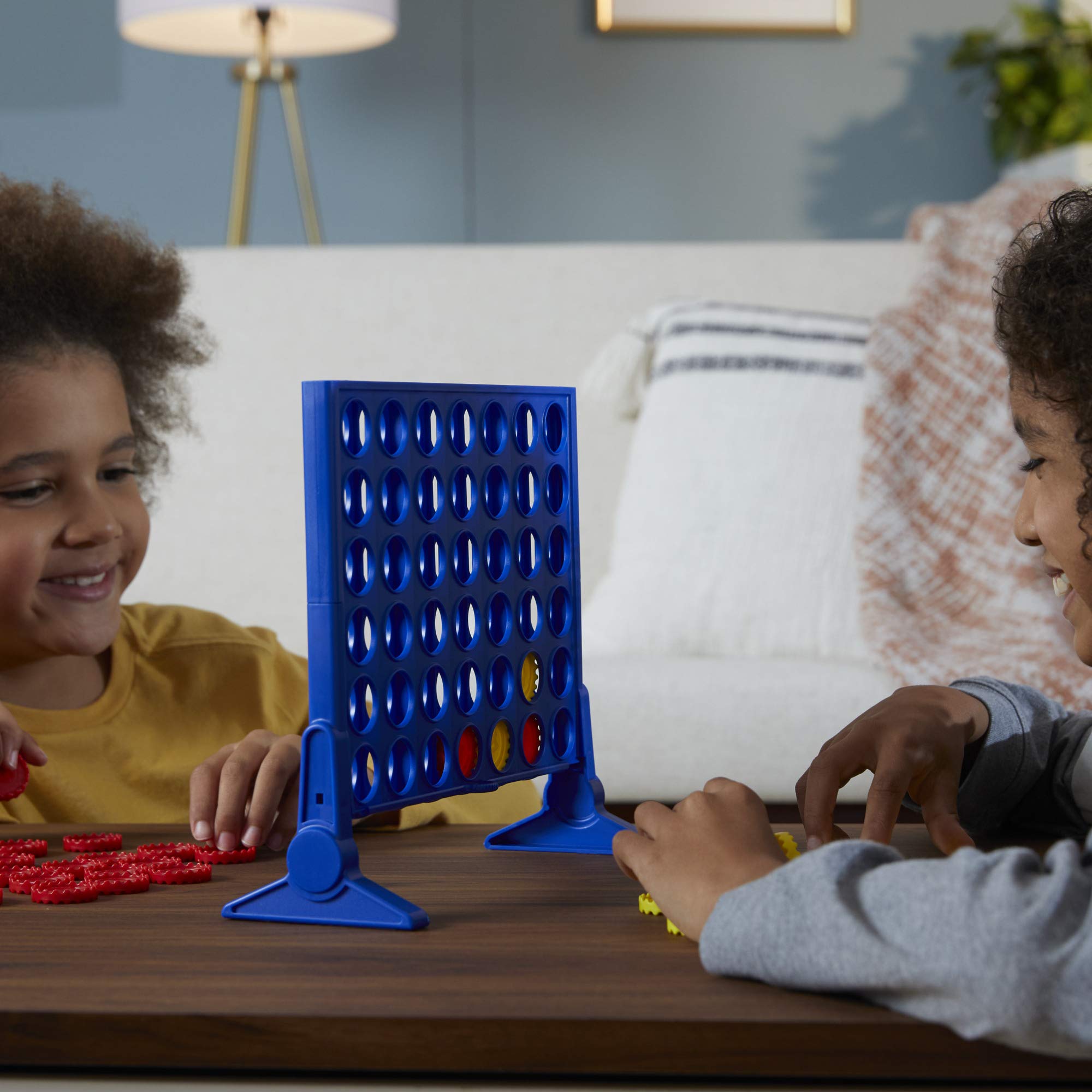 Hasbro Gaming Connect 4 Classic Grid, 4 in a Row Game, Strategy Board Games for Kids, 2 Players for Family and Kids, Easter Gifts for Boys and Girls, Ages 6+ - Image 11