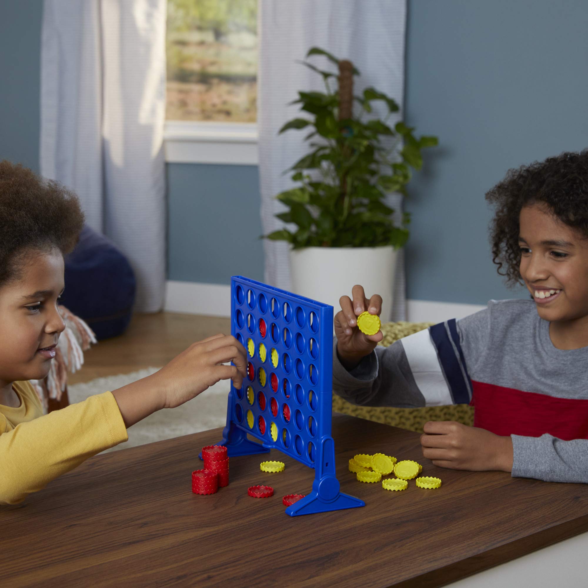 Hasbro Gaming Connect 4 Classic Grid, 4 in a Row Game, Strategy Board Games for Kids, 2 Players for Family and Kids, Easter Gifts for Boys and Girls, Ages 6+ - Image 7