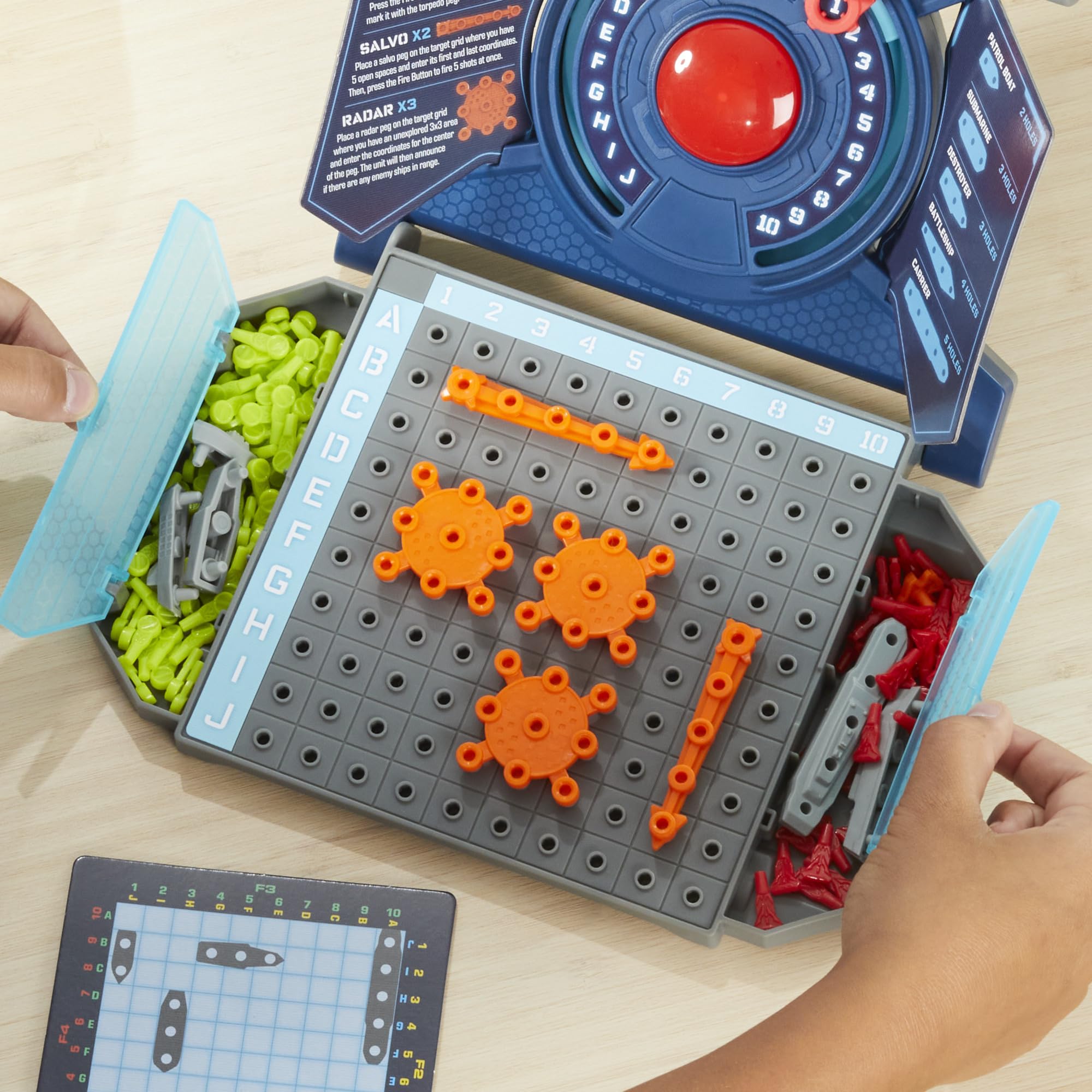 Hasbro Gaming Electronic Battleship Reloaded Board Game, Naval Combat Strategy Game with Sounds, Lights, Special Attacks, Ages 8 and Up, 1-2 Players - Image 5