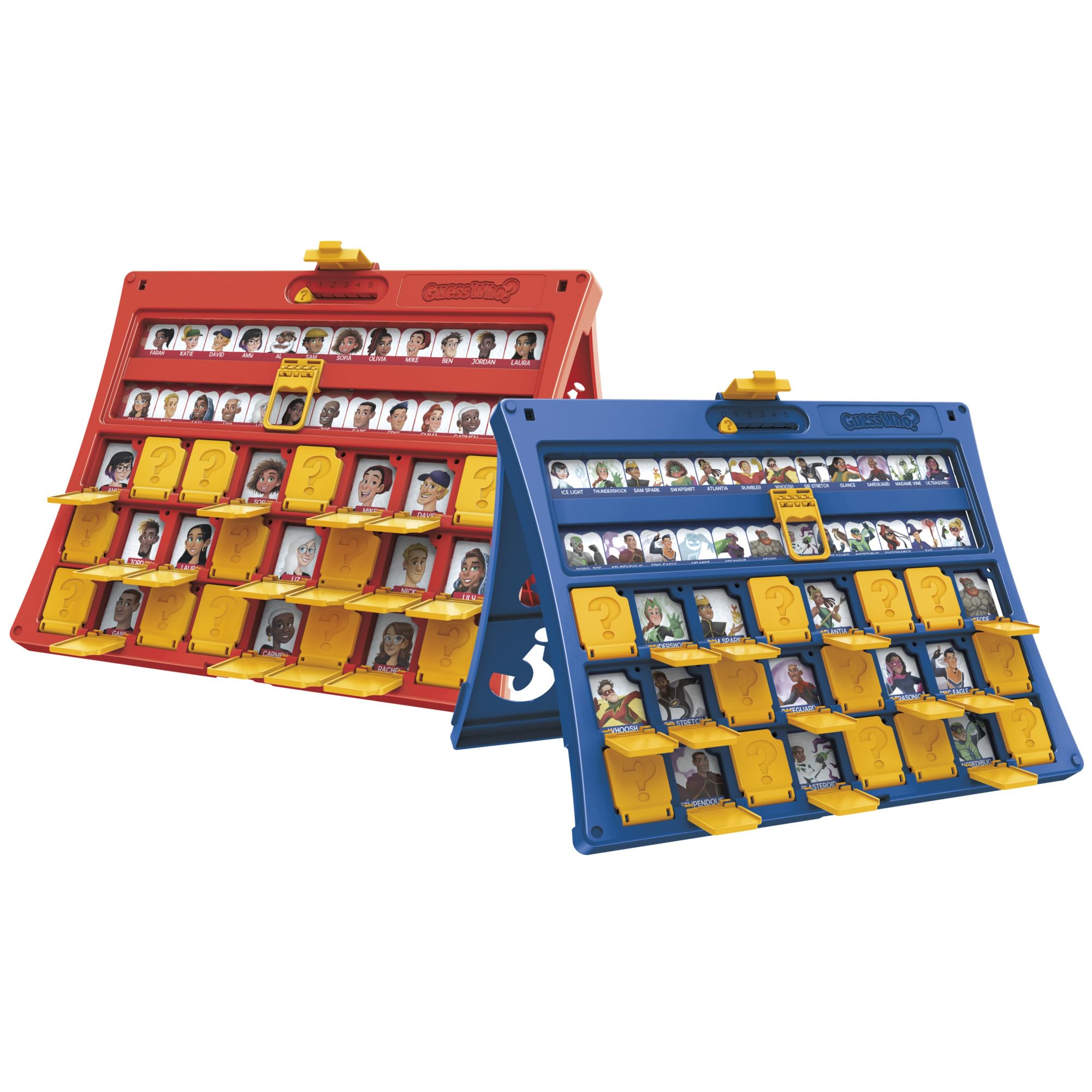 Hasbro Gaming Guess Who? Original,Easy to Load Frame,Double-Sided Character Sheet,2 Player Board Games for Kids,Guessing Games for Families,Ages 6 and Up - Image 11