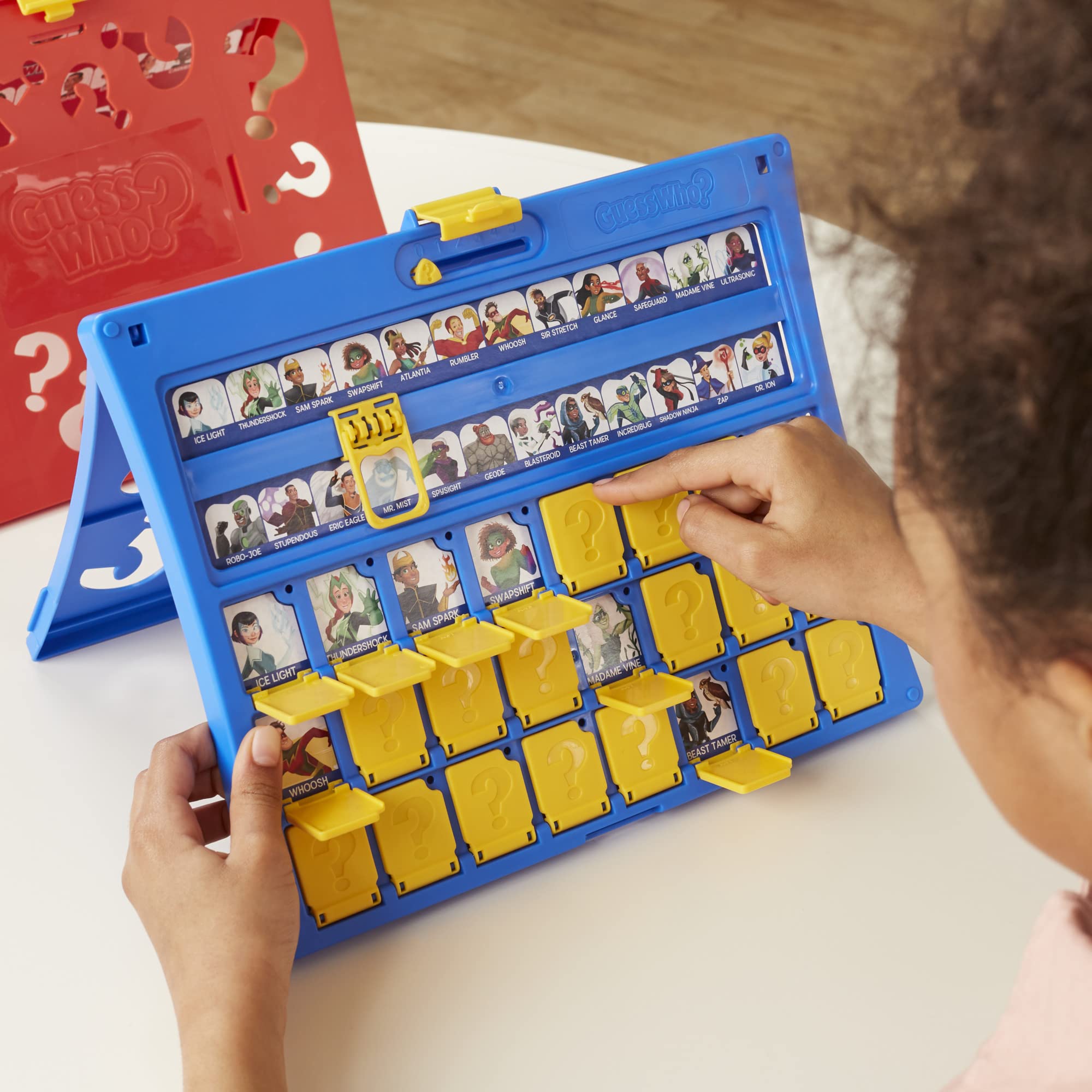 Hasbro Gaming Guess Who? Original,Easy to Load Frame,Double-Sided Character Sheet,2 Player Board Games for Kids,Guessing Games for Families,Ages 6 and Up - Image 4
