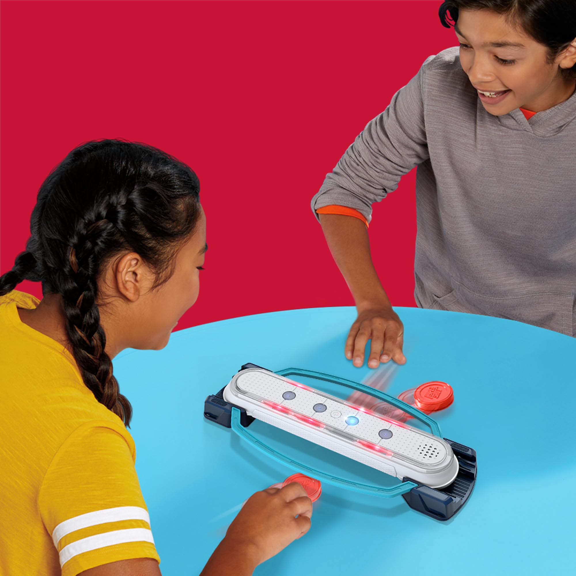 Hasbro Gaming Hypershot Electronic Tabletop Hockey Game | 5 Games in 1 | Music, Lights, and Sounds | Ages 8 and Up | for 1 to 2 Players | Kids Board Games - Image 3