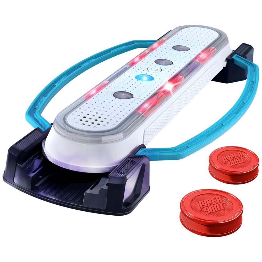 Hasbro Gaming Hypershot Electronic Tabletop Hockey Game | 5 Games in 1 | Music, Lights, and Sounds | Ages 8 and Up | for 1 to 2 Players | Kids Board Games - Image 4