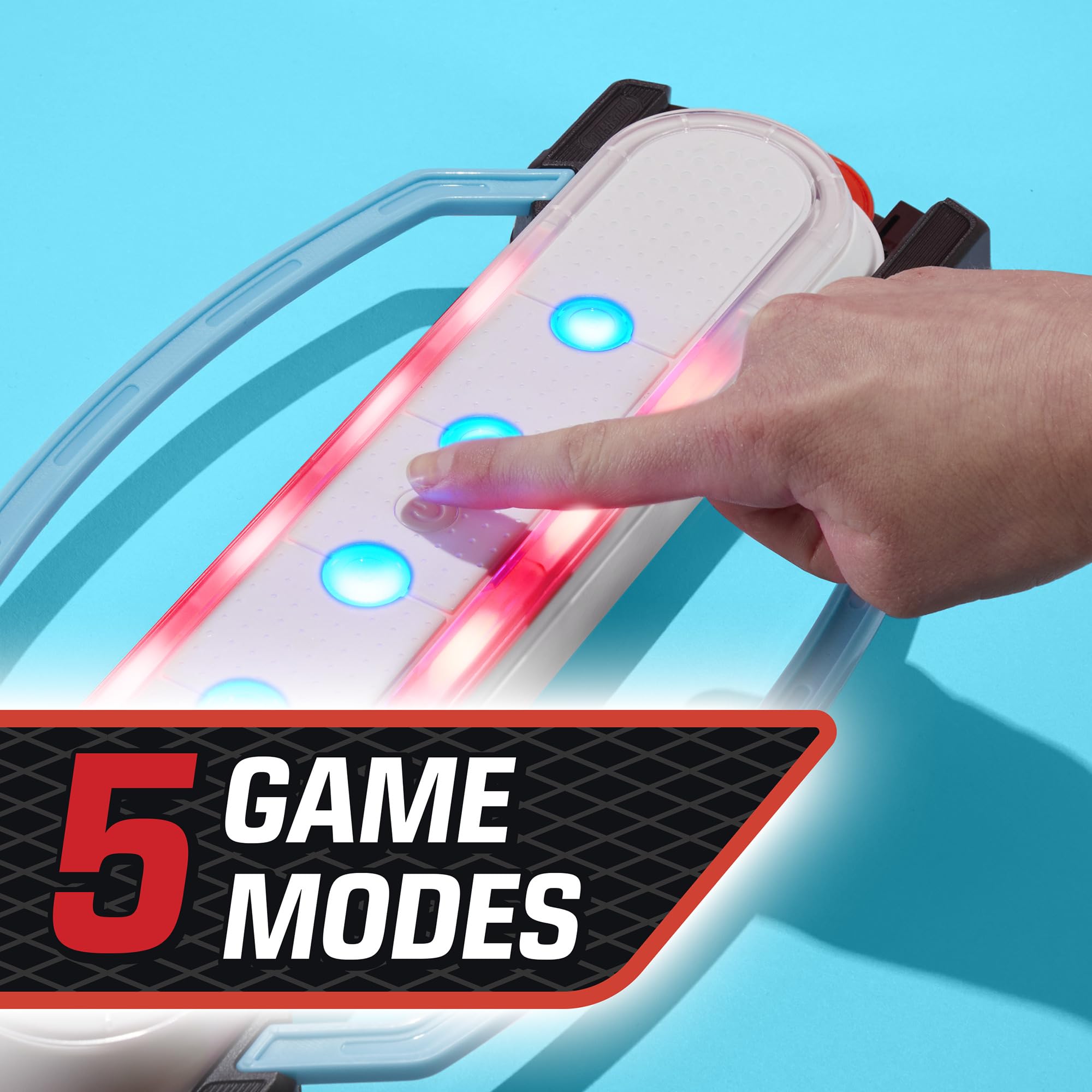 Hasbro Gaming Hypershot Electronic Tabletop Hockey Game | 5 Games in 1 | Music, Lights, and Sounds | Ages 8 and Up | for 1 to 2 Players | Kids Board Games - Image 5