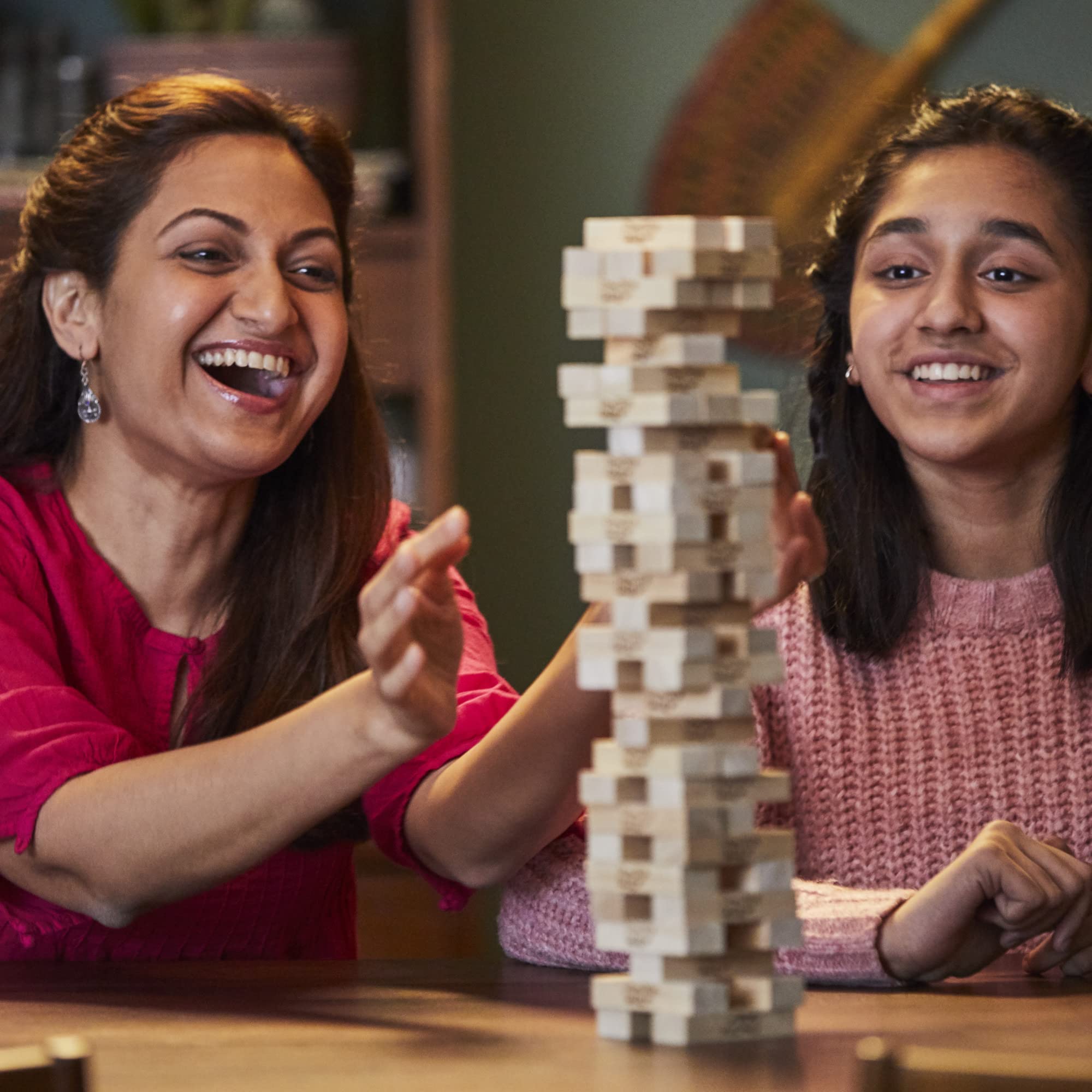 Hasbro Gaming Jenga Game | The Original Wood Block Game with Genuine Hardwood Blocks | Stacking Tower | Ages 6+ | 1 or More Players | Party Games for Kids | Family Games - Image 7