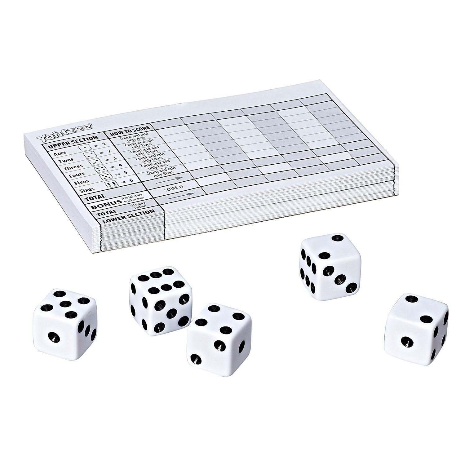 Hasbro Gaming Yahtzee Board Game, Fast-Playing Dice Game for Kids, Teens, and Adults, Strategy Games, Family Games for Kids, 2 or More Players, Ages 8 and Up - Image 3