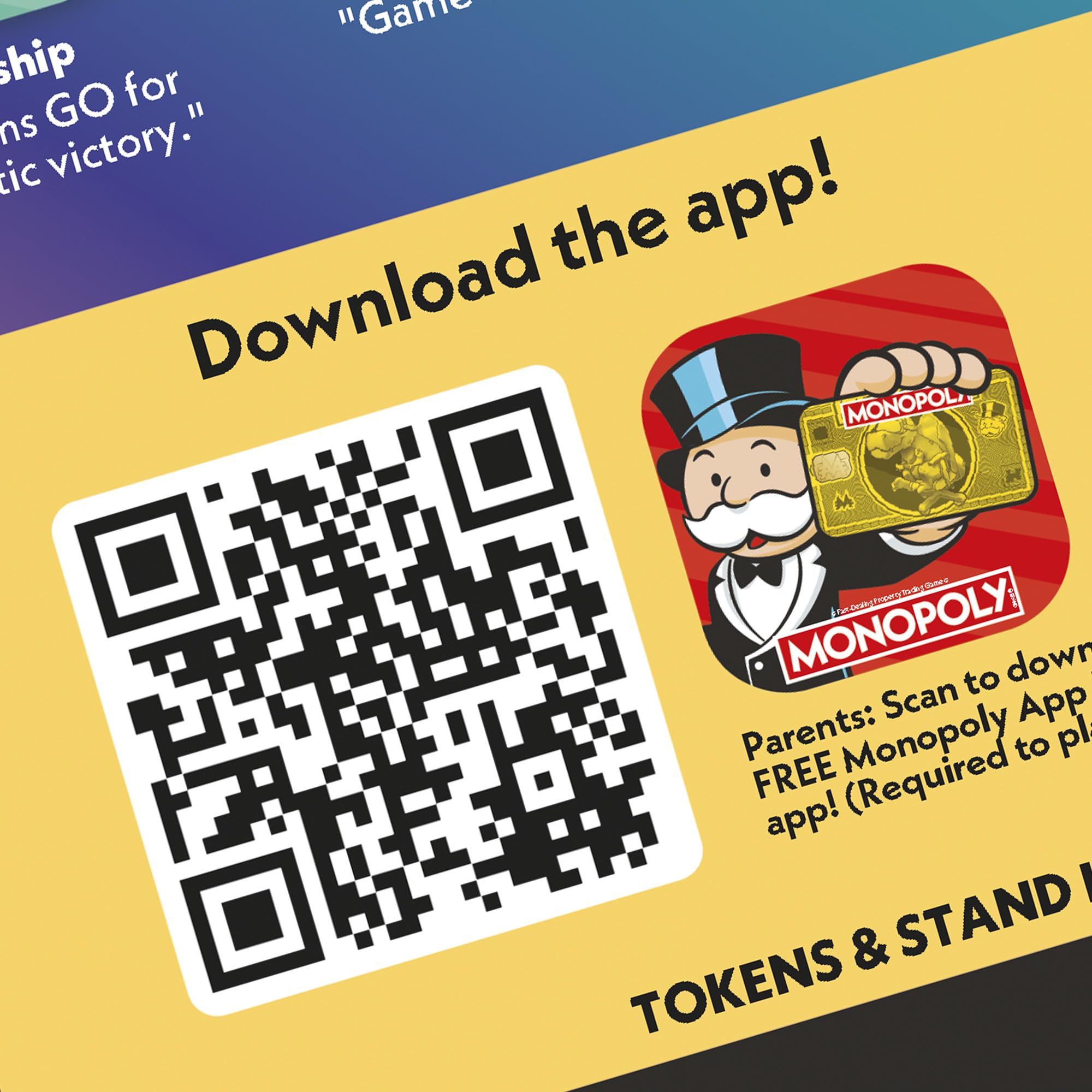 Monopoly App Banking Board Game | App-Enabled Game | Links to Smart Devices | Ages 8+ | 2 to 6 Players | 45 Mins. | Family Games for Kids - Image 8