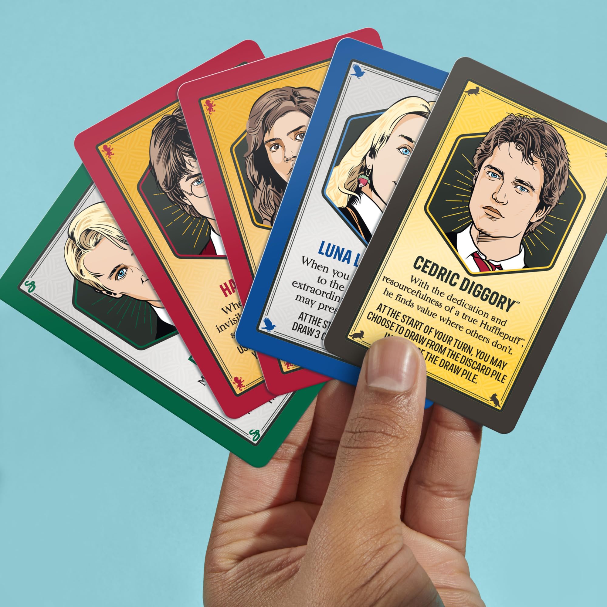 Monopoly Deal: Harry Potter Card Game | Family Games for Kids and Adults | Ages 8 and Up | 2 to 5 Players | 15 mins. | Travel Size - Image 4