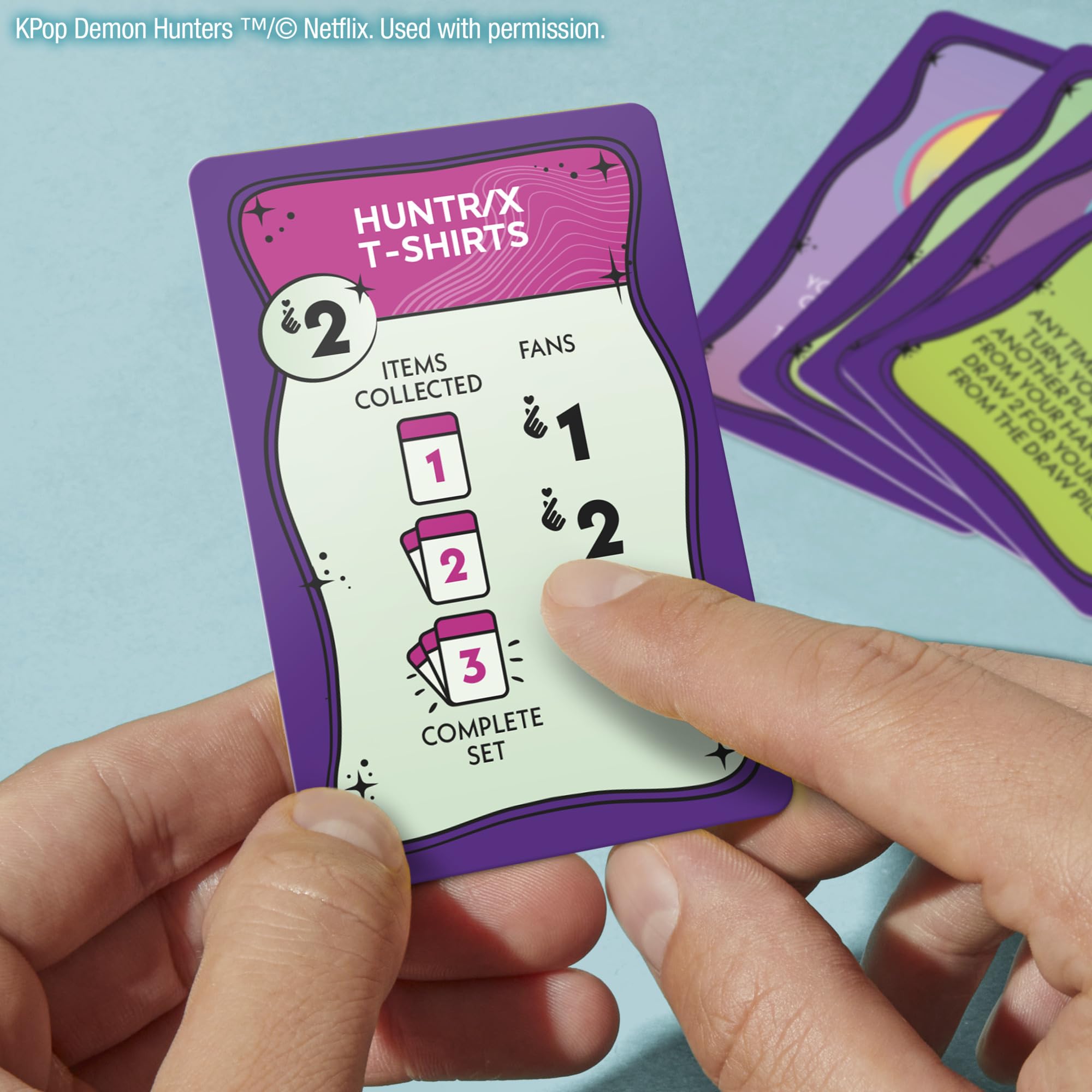 Monopoly Deal: Kpop Demon Hunters Card Game | Family Games for Kids, Tweens, Teens, and Adults | 2-5 Players | 15 mins. | Easter Gifts for Boys and Girls, Ages 8+ - Image 10